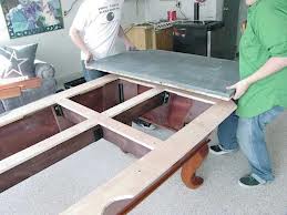 Pool table moves in Charleston West Virginia